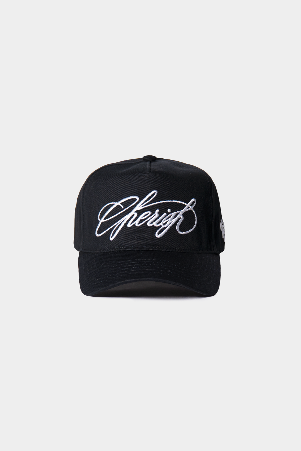 CHERISH SCRIPT SNAPBACK CAP