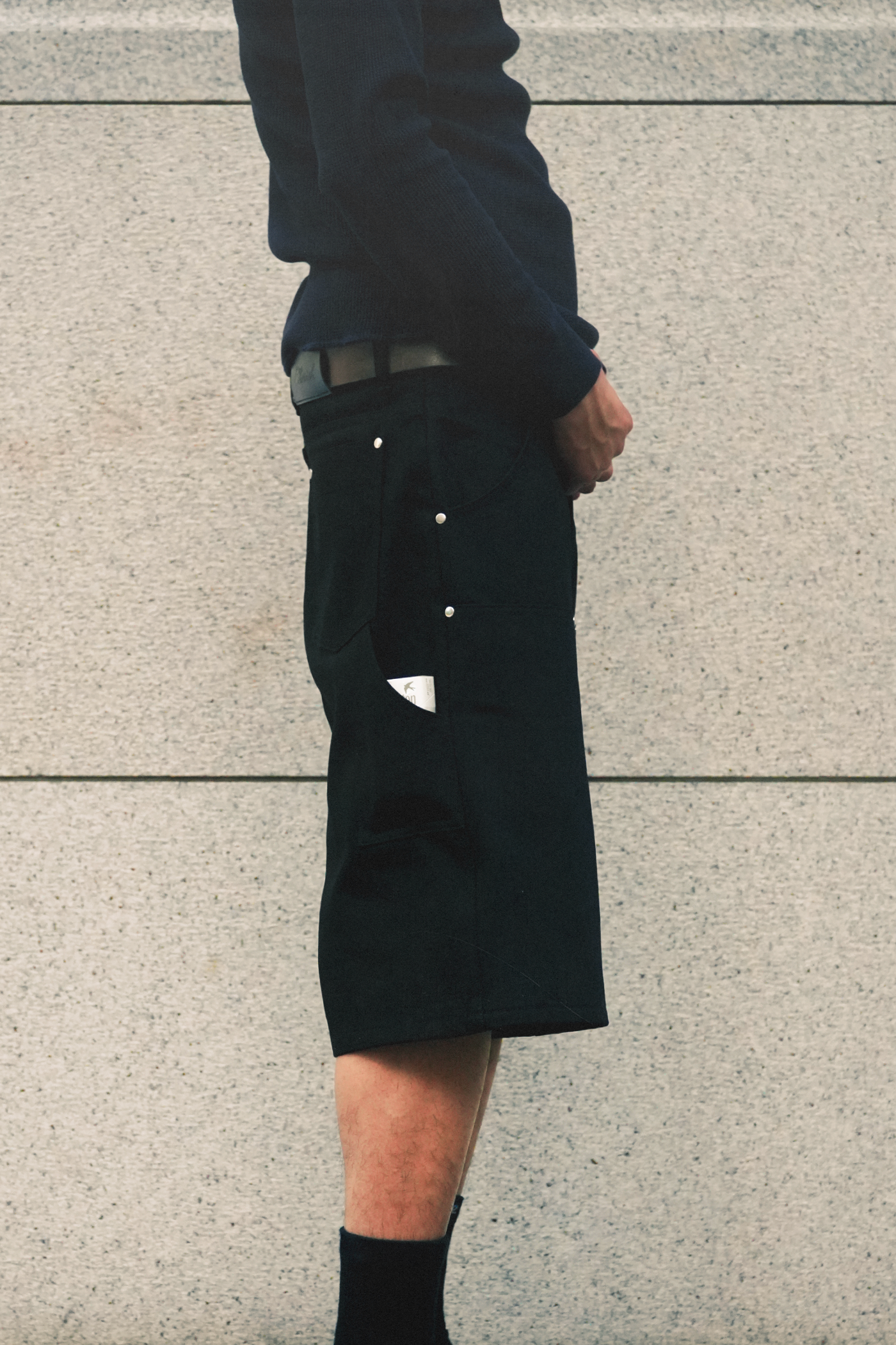 HABIT POCKET DOUBLE KNEE SHORTS